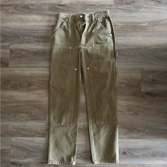 Renggli Slim Fit Work Pant Khaki - Picture 4 of 5